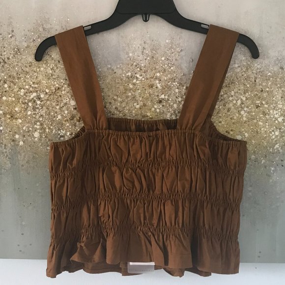 Endless Rose Smocked Ruffle Top (NWT) - Picture 6 of 10